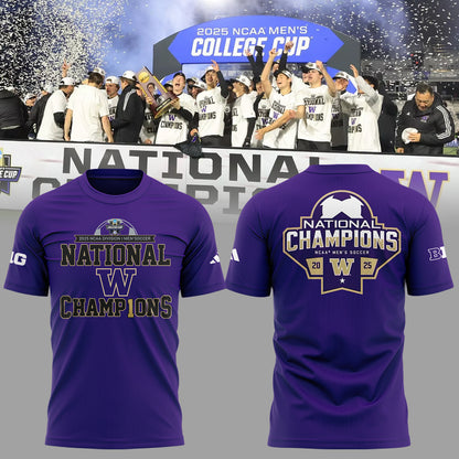 Limited Edition Huskies National Champions T-Shirt-ND12162519