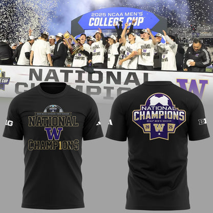 Limited Edition Huskies National Champions T-Shirt-ND12162522