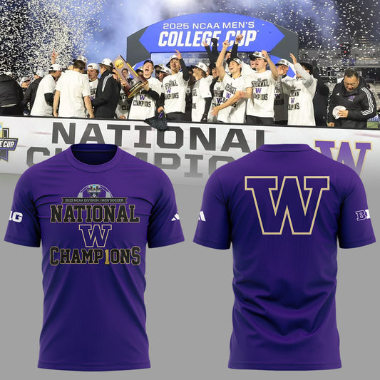 Limited Edition Huskies National Champions T-Shirt-ND12162525