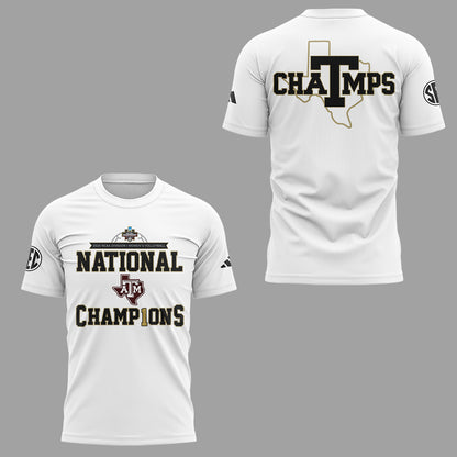 Limited Edition A&M Volleyball National Champions TShirt -ND12222502