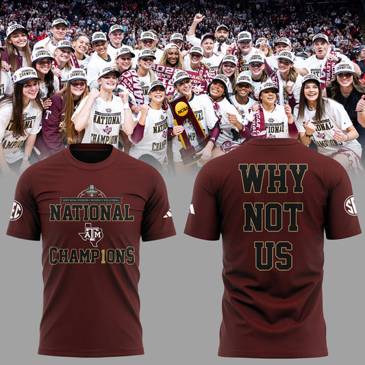 Limited Edition A&M Volleyball National Champions TShirt -ND12222505