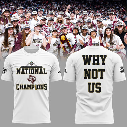 Limited Edition A&M Volleyball National Champions TShirt -ND12222508