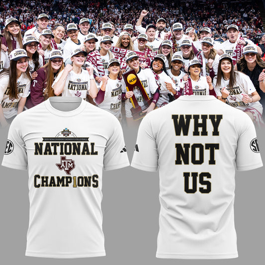 Limited Edition A&M Volleyball National Champions TShirt -ND12222508