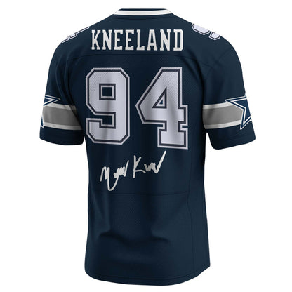 Dallas Cowboys x In Memory of Marshawn Kneeland Limited Edition White Football Jersey