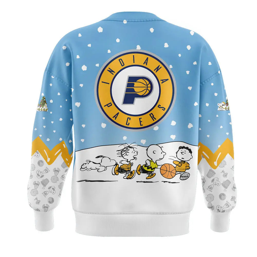 Indiana Pacers Peanuts &amp; Snoopy Sweatshirt V2 | US71