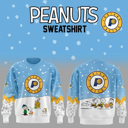 Indiana Pacers Peanuts &amp; Snoopy Sweatshirt V2 | US71