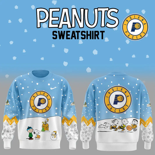 Indiana Pacers Peanuts &amp; Snoopy Sweatshirt V2 | US71