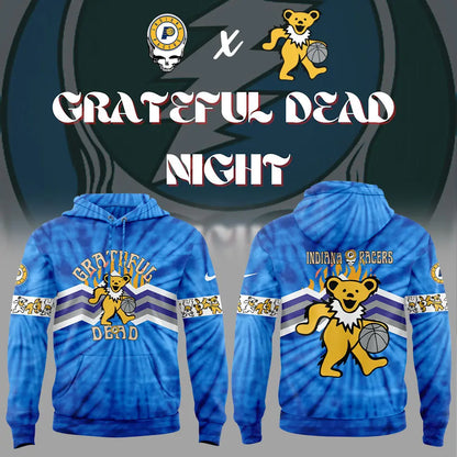 Indiana Pacers Grateful Dead Night Hoodie Set | PV74