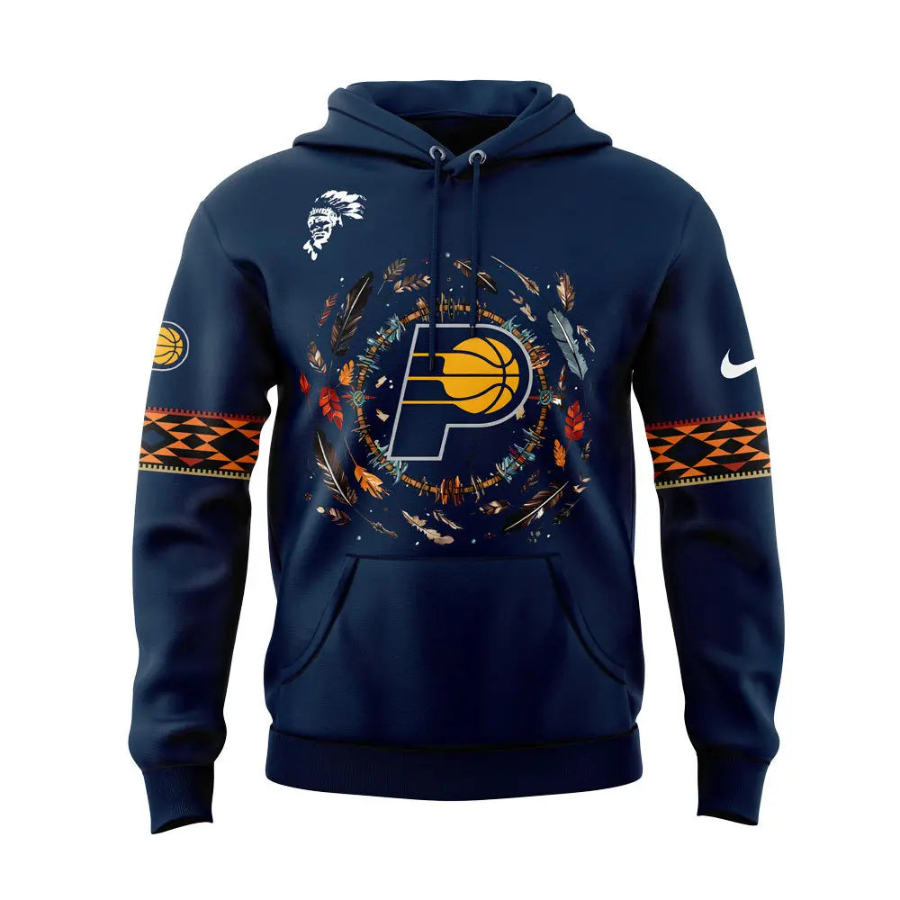 Indiana Pacers Native American Heritage Month Hoodie Set | JD19