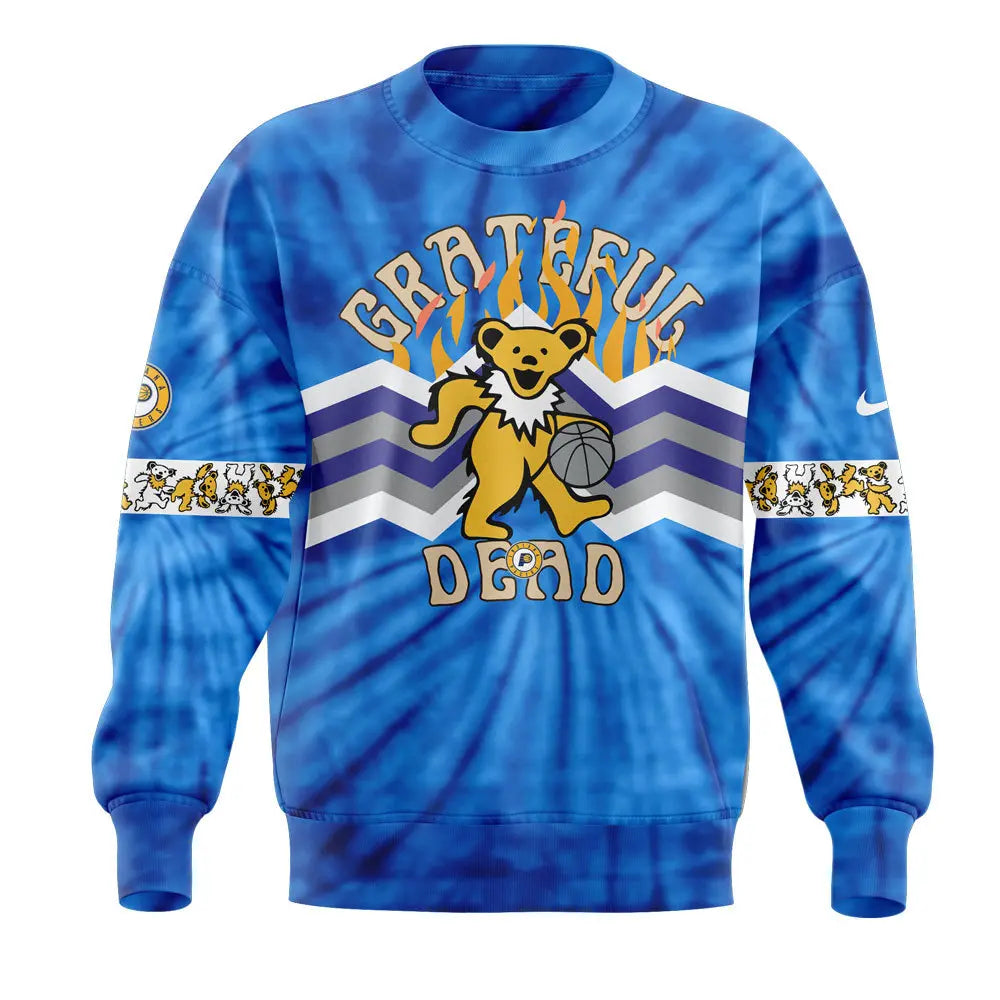 Indiana Pacers Grateful Dead Night Sweatshirt | XV61