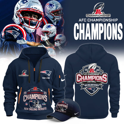 __NE.Patriots 2025 AFC Champions Limited New Hoodie