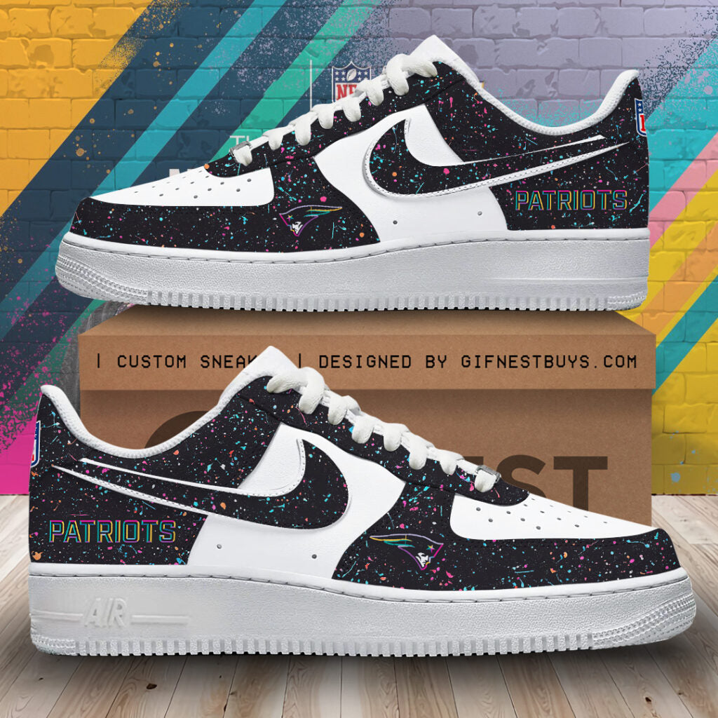 New England Patriots Crucial Catch 2025 AF1 Sneaker – TANTN15658