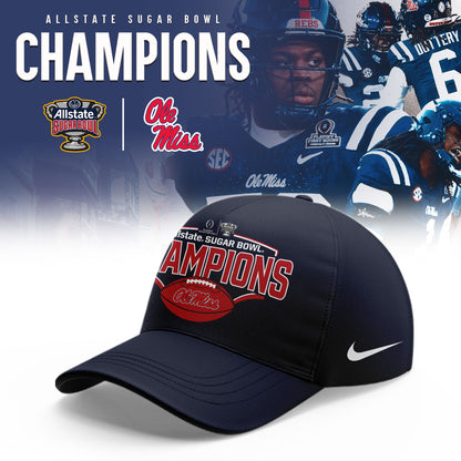 Ole Miss Rebels 2026 AllState Sugar Bowl Champions Limited Shirt