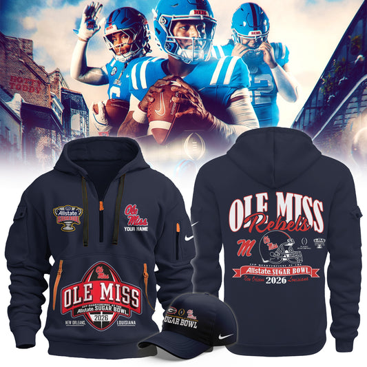 _Ole Miss Rebel 2026 AllState Sugar Bowl Limited New Hoodie