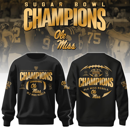 .OM Rebels Football Sugar Bowl Champions Special Sweatshirt Limited Edition