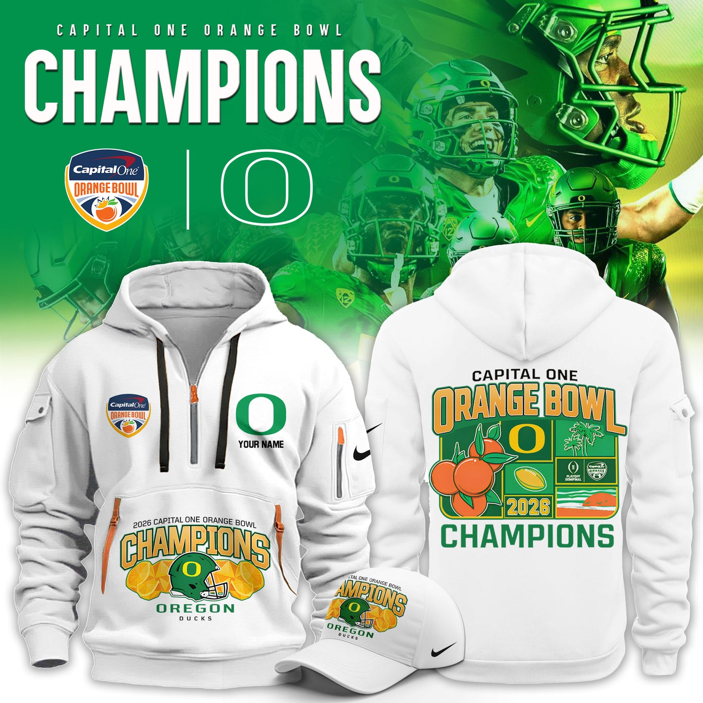 _Oregon Ducks 2026 Orange Bowl Champions Limited New Hoodie v2