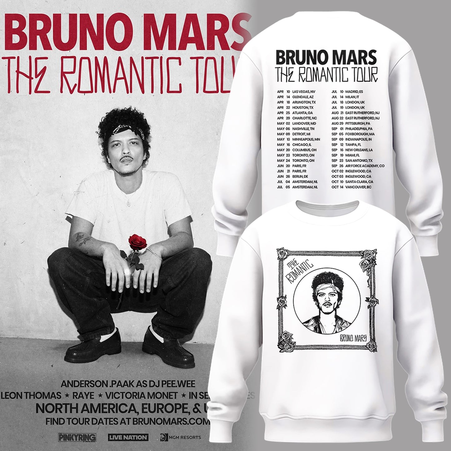 Limited Edition “The Romantic Tour 2026” Sweatshirt-PA010926011