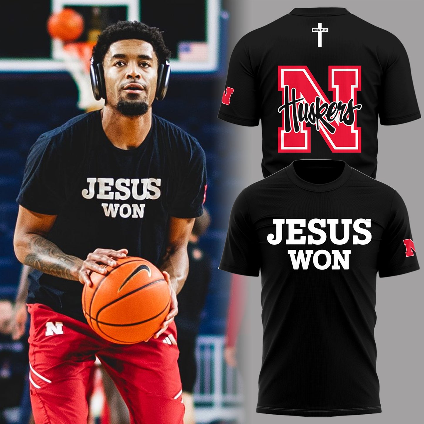 Limited Edition Jesus Won Shirt-PA012826015
