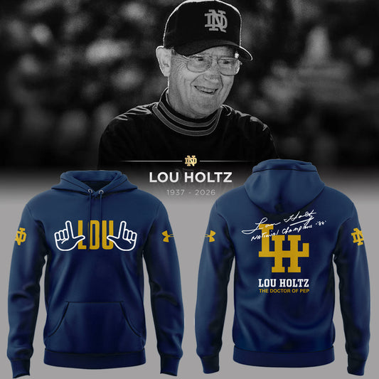 Notre Dame Legacy – Lou Holtz Tribute Hoodie