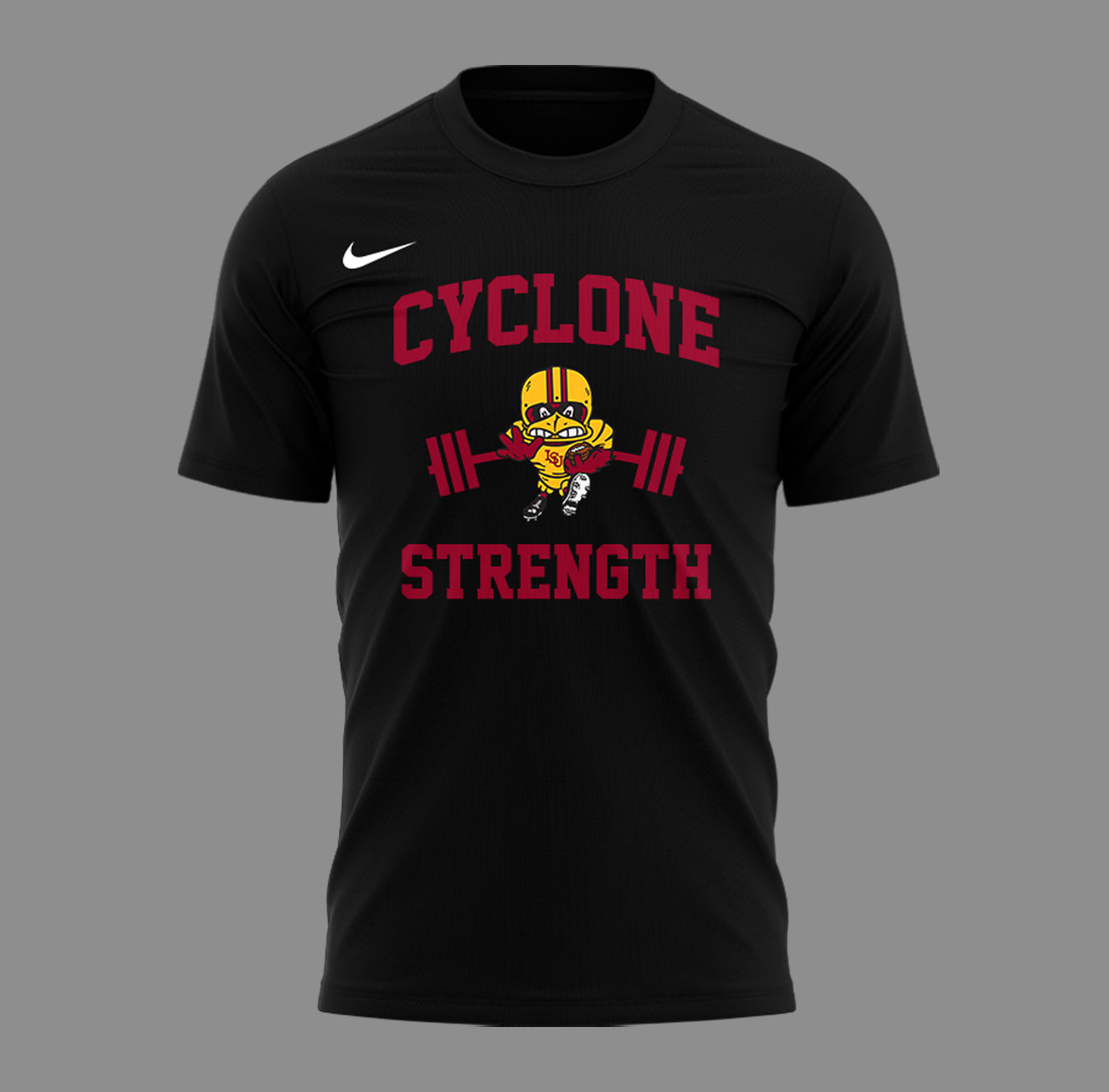 Limited Iowa State Football ” Cyclone Strength” TShirt -PA03122507