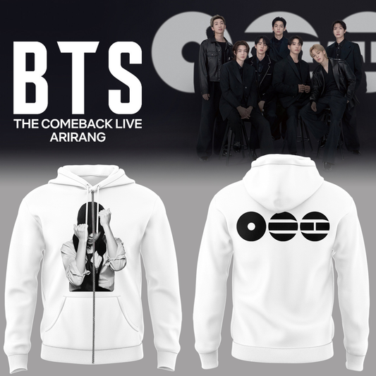 Limited Edition The Comeback Live “ARIRANG” Zip Hoodie