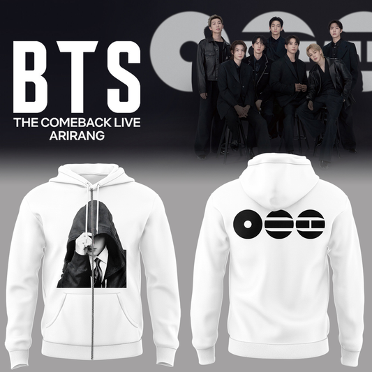 Limited Edition The Comeback Live “ARIRANG” Zip Hoodie