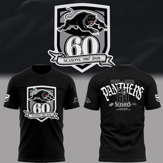 Limited Edition Panthers Celebrate 60 Years Shirt-PA032326027