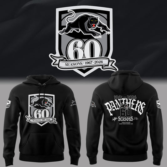 Limited Edition Panthers Celebrate 60 Years Hoodie-PA032326028