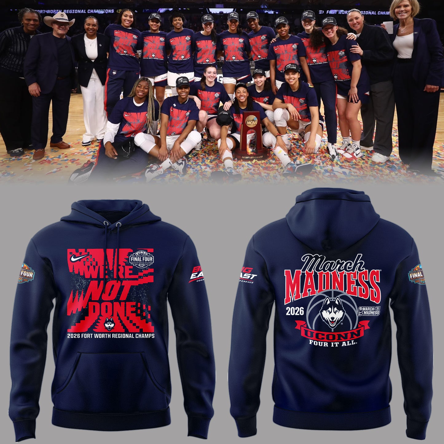 Limited Edition WBB 2026 Final Four 🏀 Hoodie-PA033026002