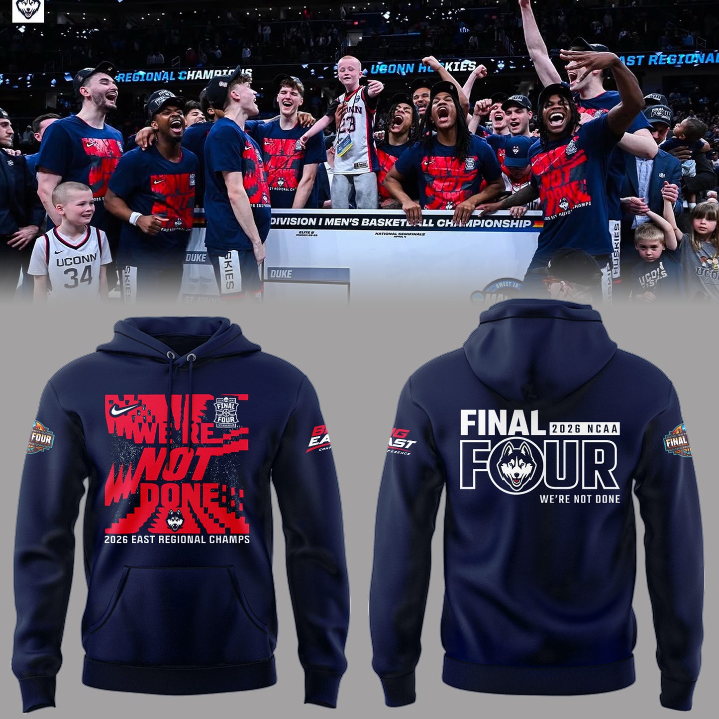 Limited Edition MBB 2026 Final Four 🏀 Hoodie-PA033026008