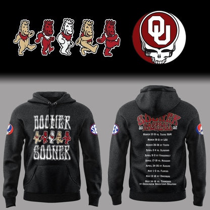 Limited Edition Grateful Sooners 💀⚾ Hoodie