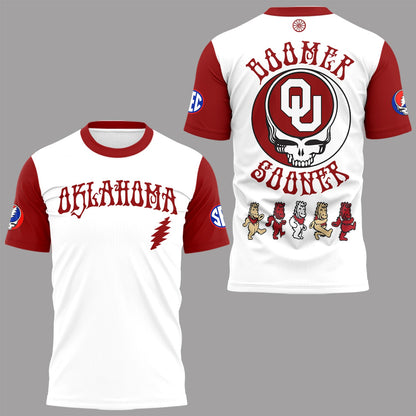Limited Edition Grateful Sooners 💀⚾ Shirt