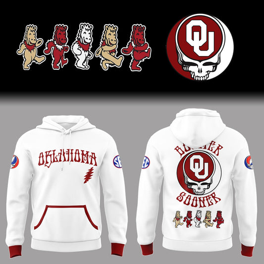Limited Edition Grateful Sooners 💀⚾ Hoodie