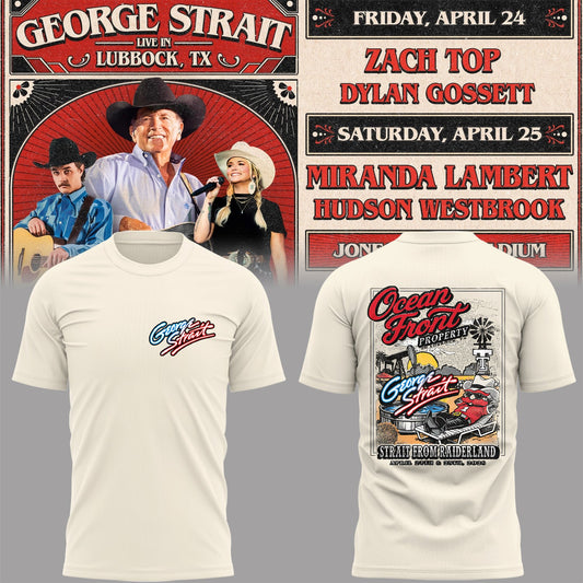 Limited Edition G. Strait x Texas Tech At Jones AT&T Stadium Tshirt