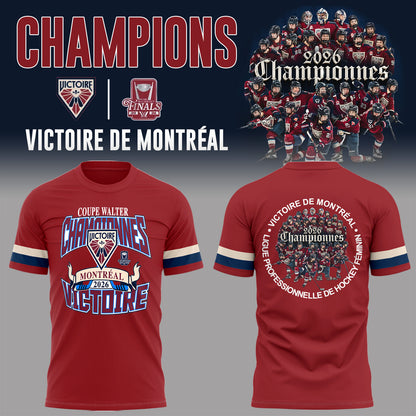 Limited Edition 2026 PWHL WALTER CUP CHAMPIONS Shirt-PA052126007