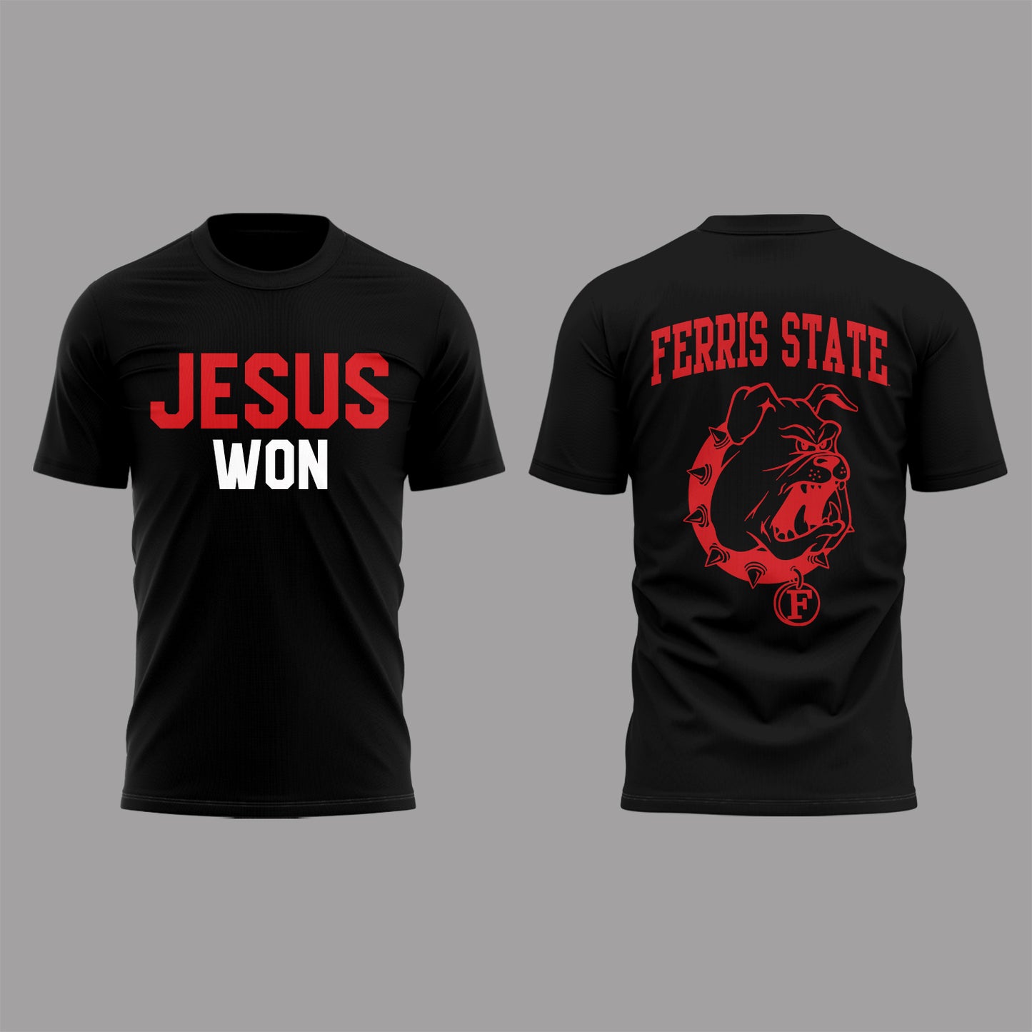 Limited Edition Ferris St. Football x Jesus Won 2025 TShirt -PA091525022