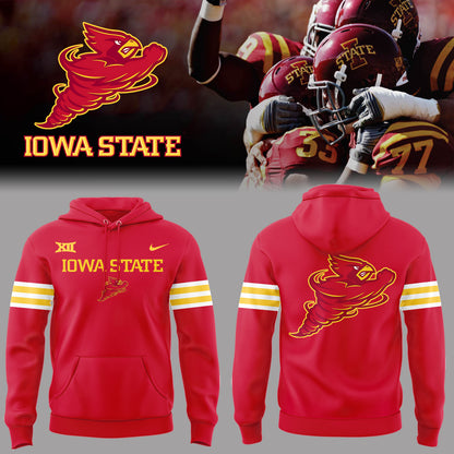 Limited Iowa State New Helmet Logo Hoodie-PA112225015