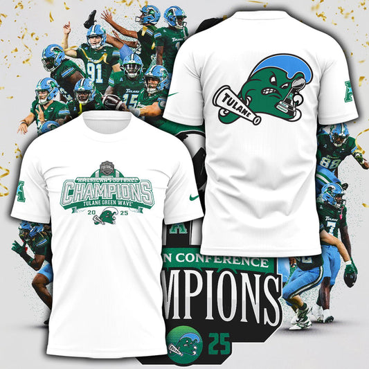 THE TULANE ARE YOUR 2025 AMERICAN FOOTBALL CHAMPIONS🌊🏆