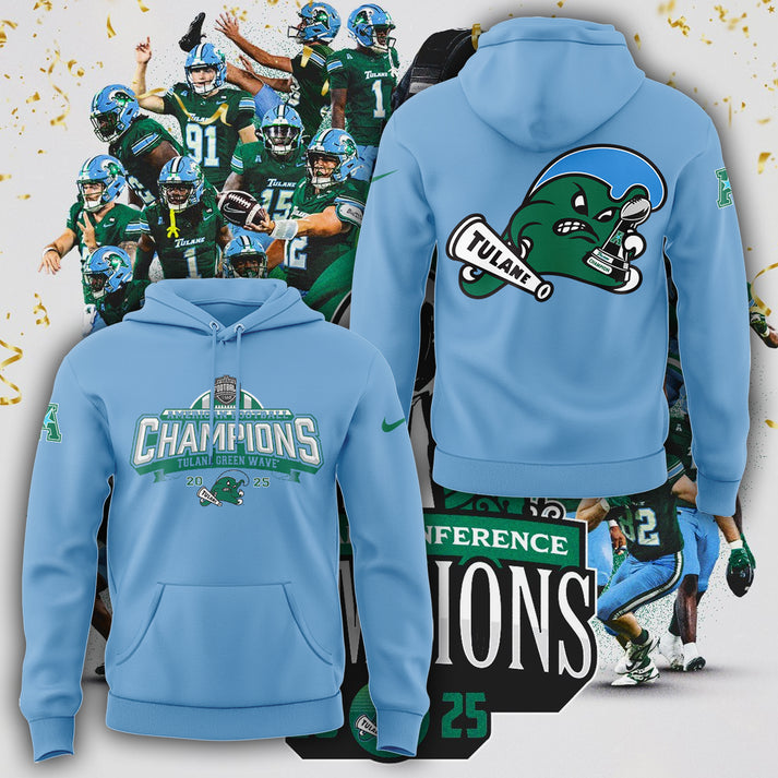 THE TULANE ARE YOUR 2025 AMERICAN FOOTBALL CHAMPIONS🌊🏆