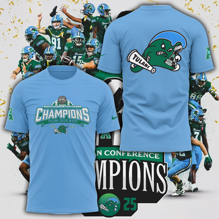THE TULANE ARE YOUR 2025 AMERICAN FOOTBALL CHAMPIONS🌊🏆