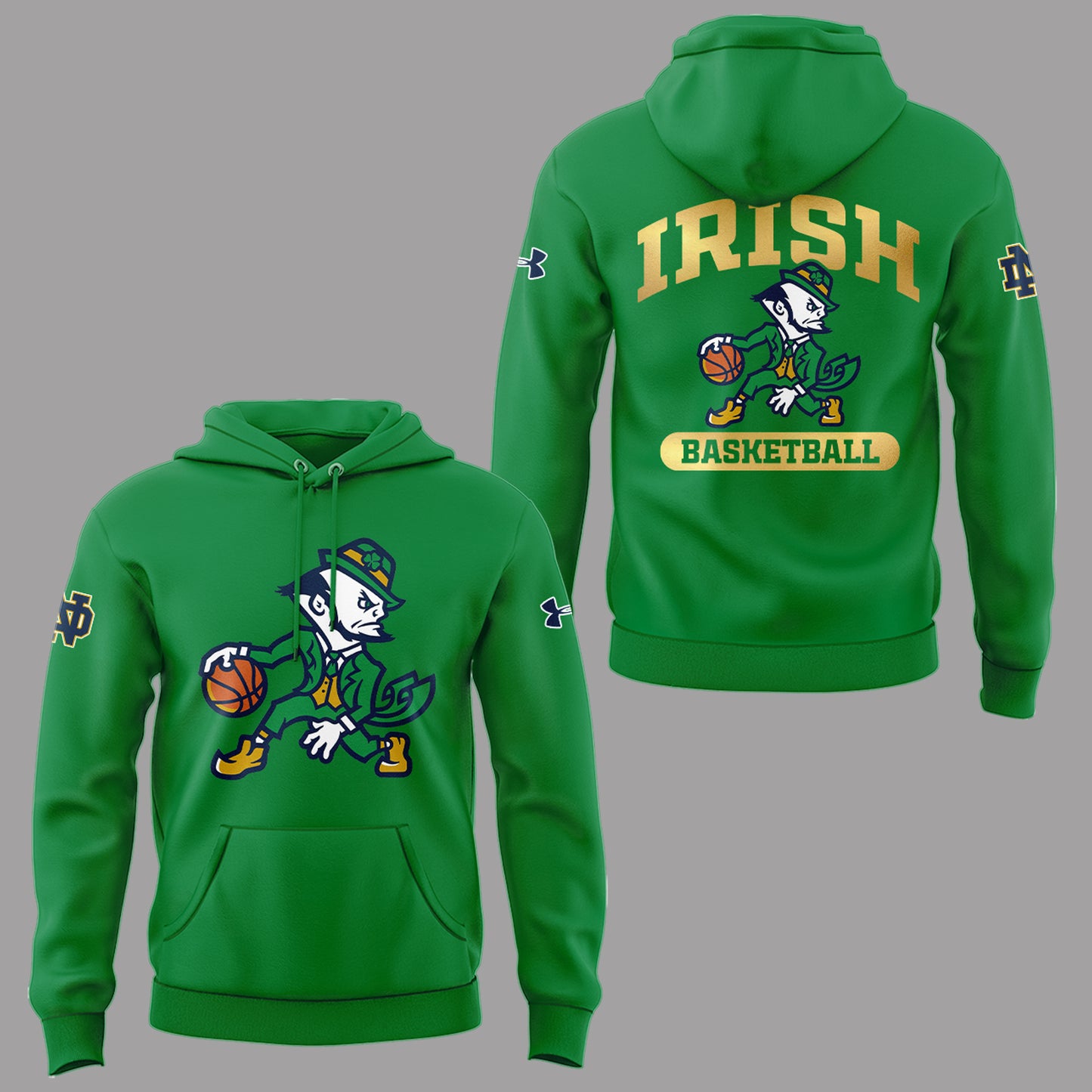 Limited Edition ND Basketball New Logo Hoodie-PA121025006
