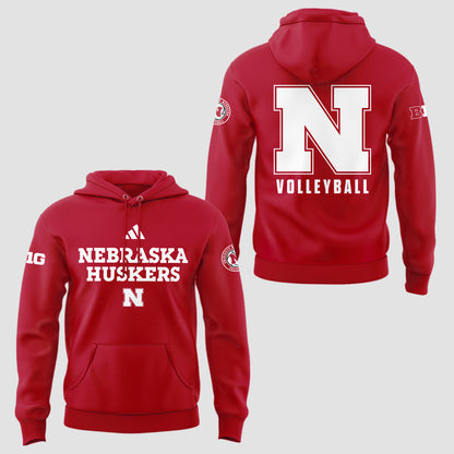Limited Edition HuskerVB 2025 Champions Hoodie-PA121325008