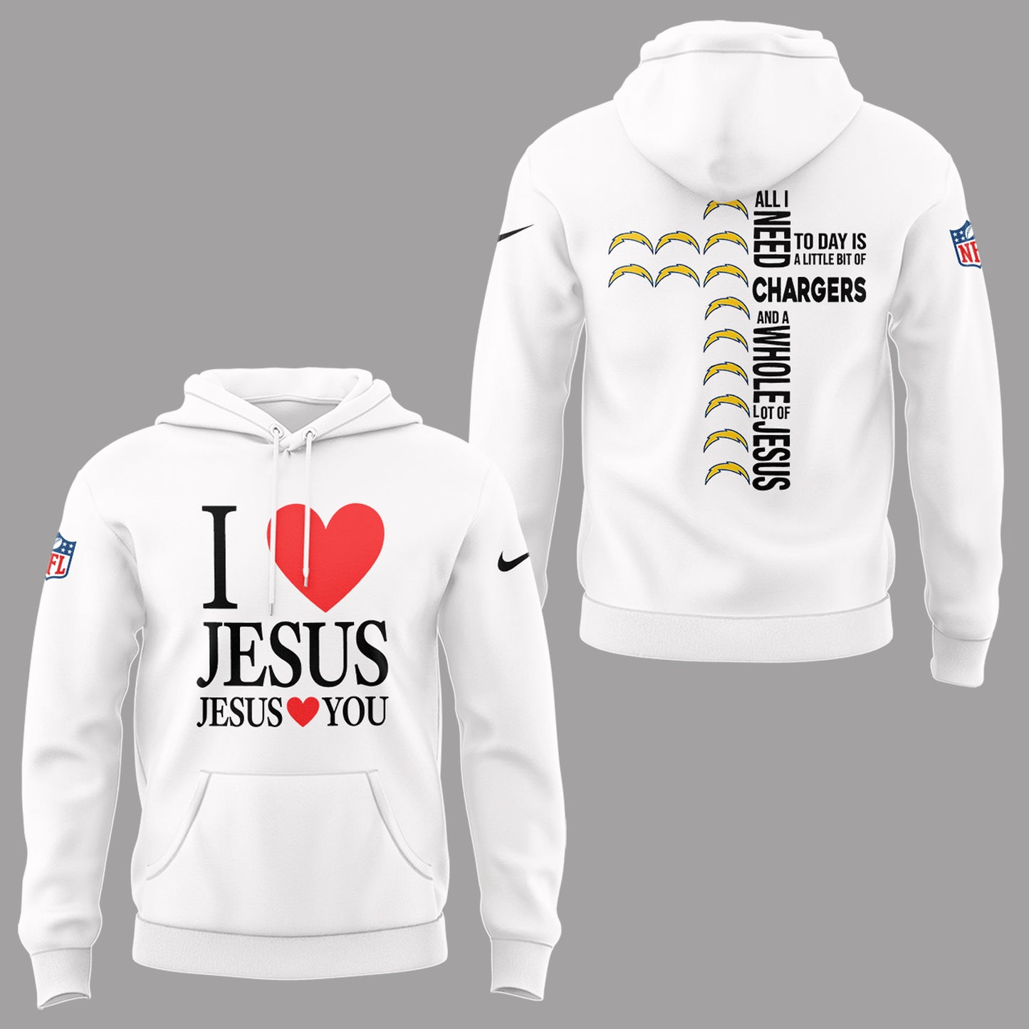 Limited Editon I Love Jesus Hoodie-PA122525015