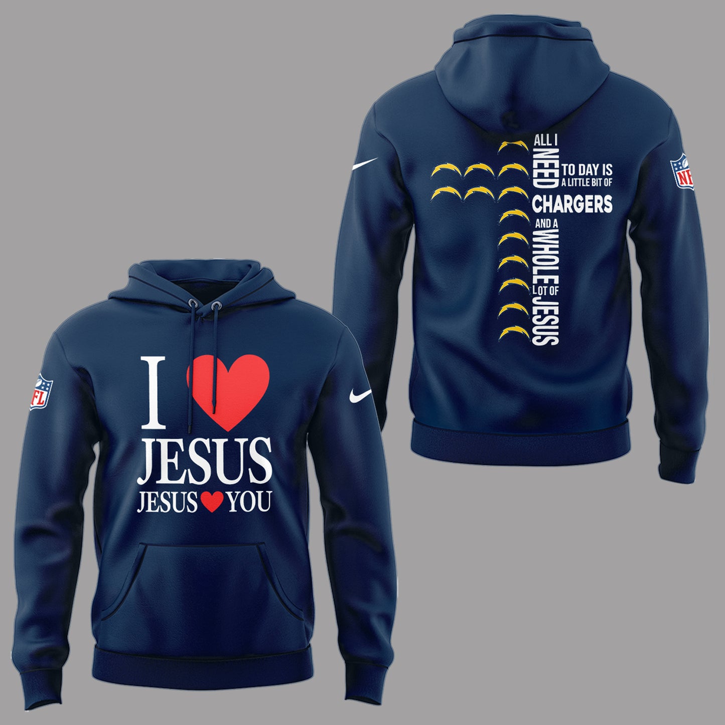 Limited Editon I Love Jesus Hoodie-PA122525019