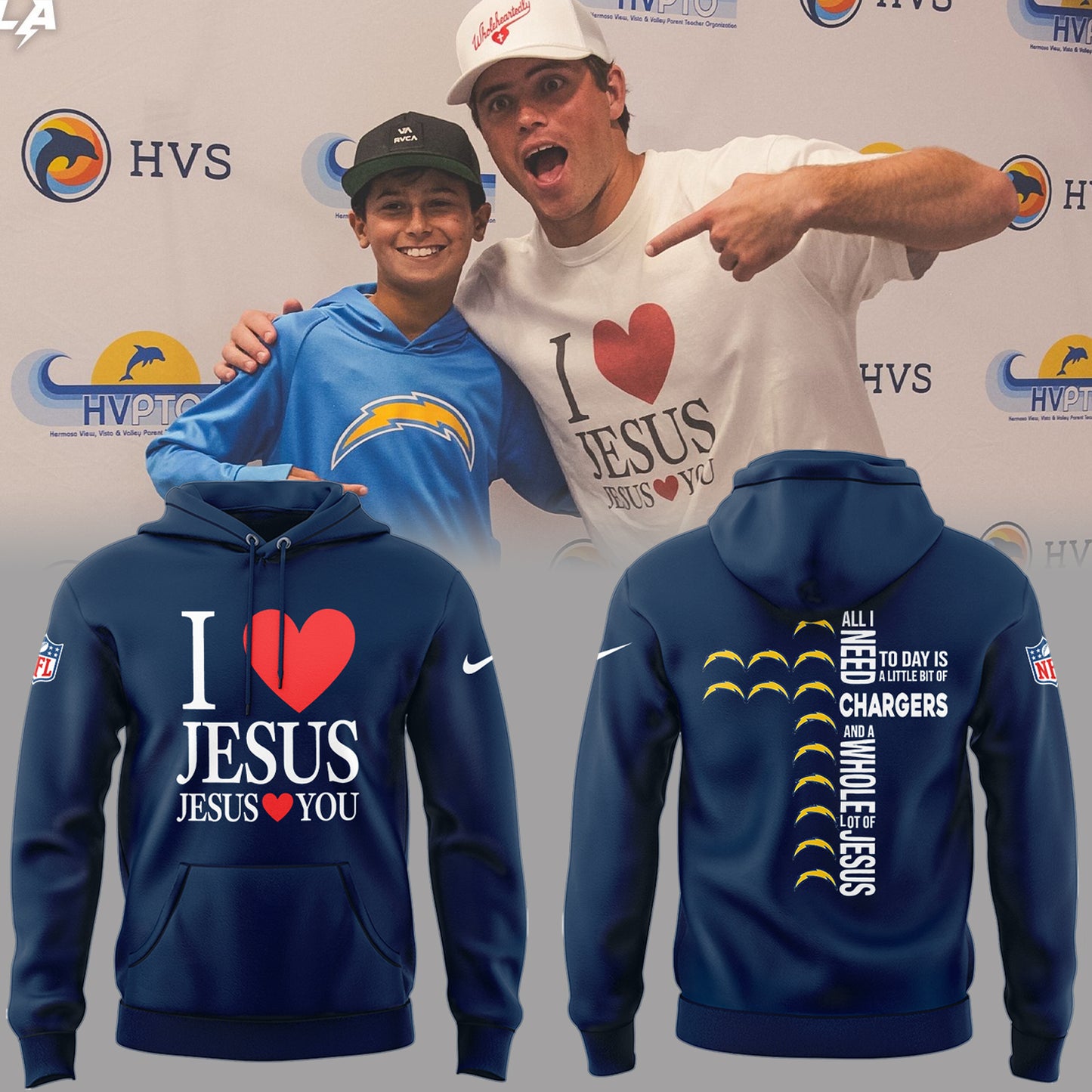Limited Editon I Love Jesus Hoodie-PA122525019