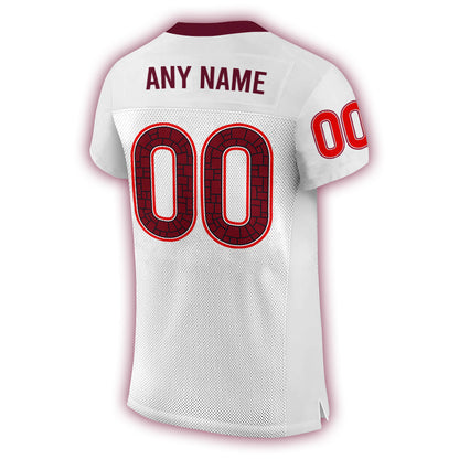Virginia Tech Hokies Football 2024 White Limited Custom Jersey-PU07132401