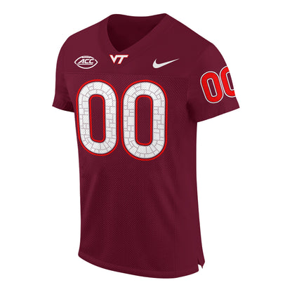 Virginia Tech Hokies Football 2024 Red Limited Custom Jersey-PU07132402