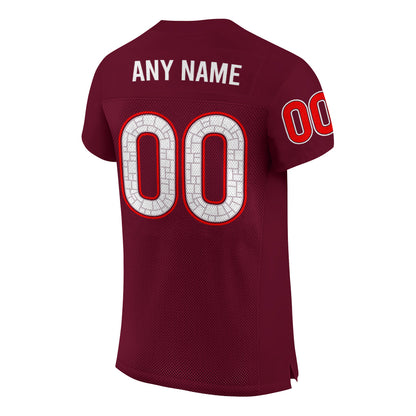 Virginia Tech Hokies Football 2024 Red Limited Custom Jersey-PU07132402