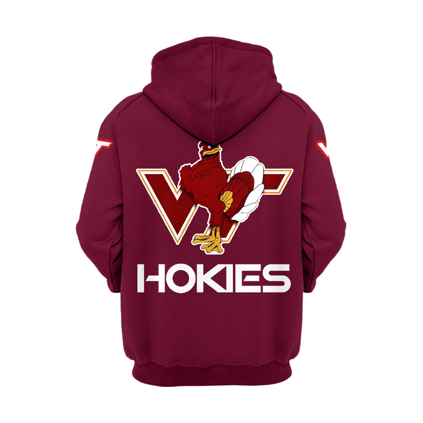 Virginia Tech Hokies Football 2024 Red Limited Hoodie-PU07132404
