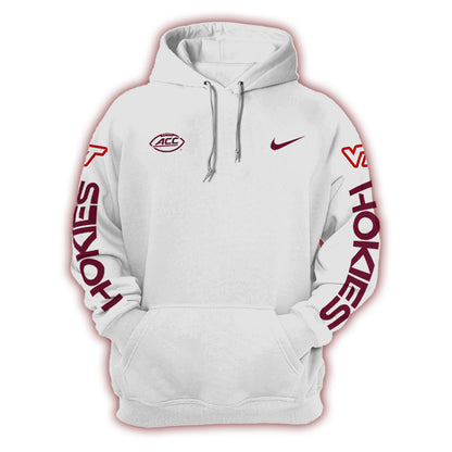 Virginia Tech Hokies Football 2024 White Limited Hoodie-PU07132407